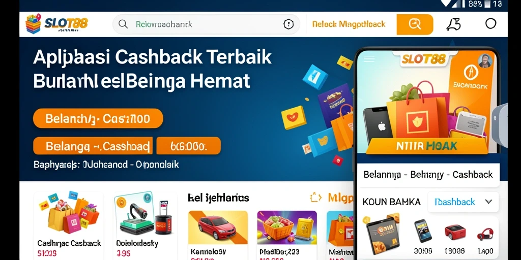 Tampilan antarmuka SLOT88 yang memudahkan pengguna untuk melihat Cashback.